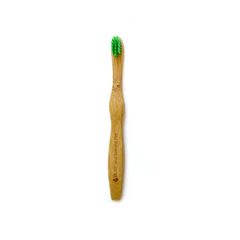 Bamboo Toothbrush for Small Dogs - Organic Dental Solutions® - Eva Pet - Pure and Natural Pet