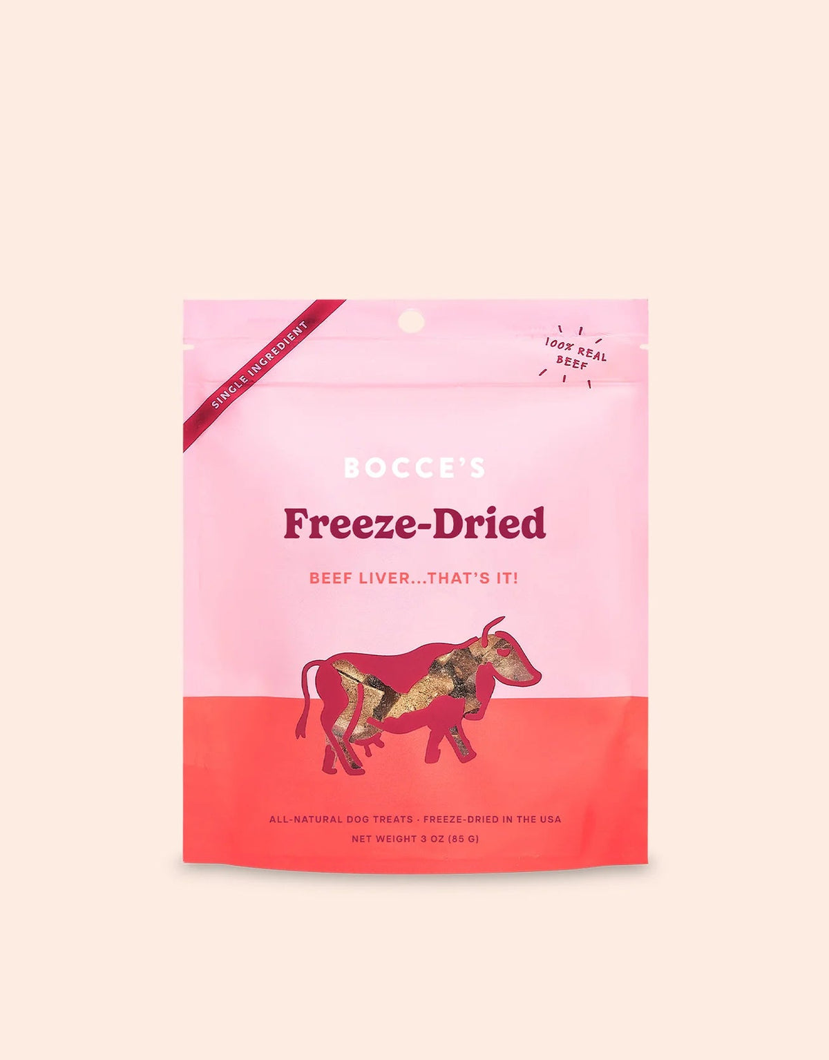 Beef Liver Freeze - Dried - Eva Pet - Bocce's Bakery
