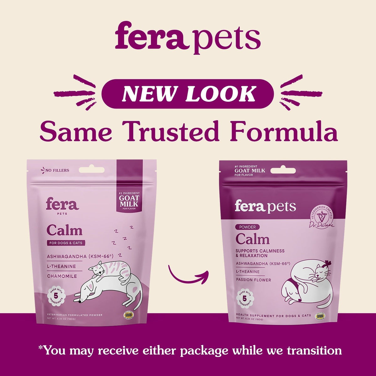 Calm Goat Milk - Eva Pet - Fera Pet Organics