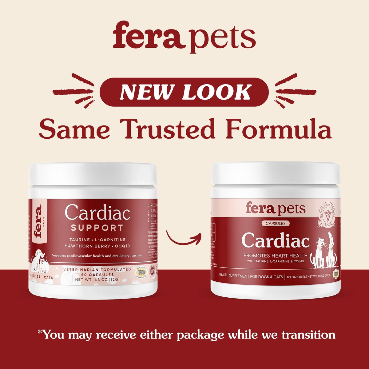 Cardiac Support for Dogs and Cats - Eva Pet - Fera Pet Organics