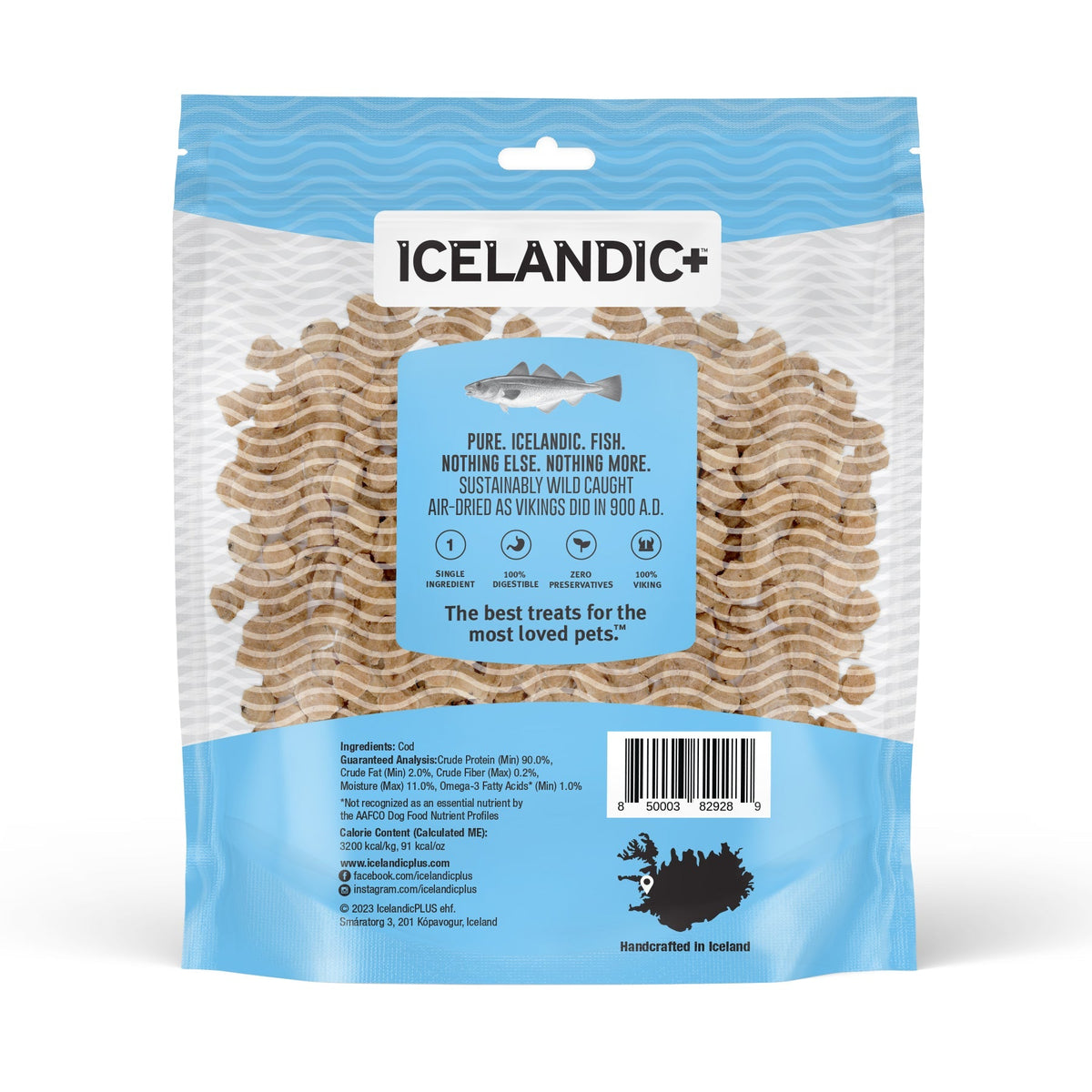 Cod Mini Fish Chips Treats For Training & Small Dogs - Eva Pet - Icelandic+
