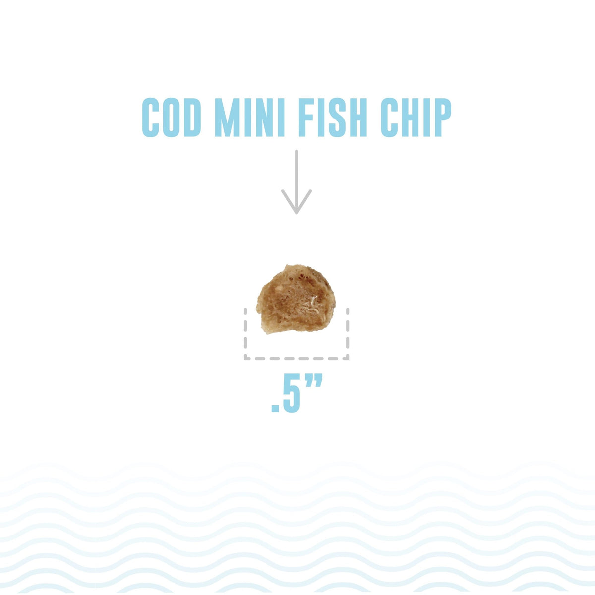 Cod Mini Fish Chips Treats For Training & Small Dogs - Eva Pet - Icelandic+