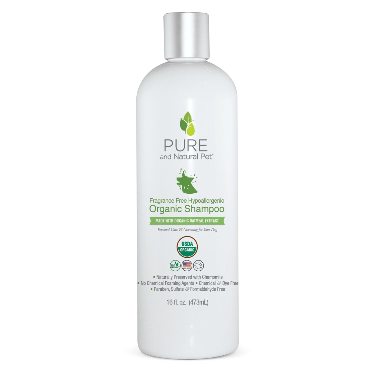 Fragrance Free Hypoallergenic Organic Shampoo - Eva Pet - Pure and Natural Pet