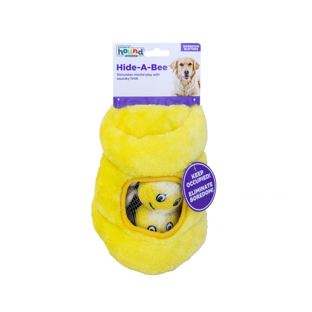 Hide A Toy Plush Puzzle Toy - Eva Pet - Outward Hound