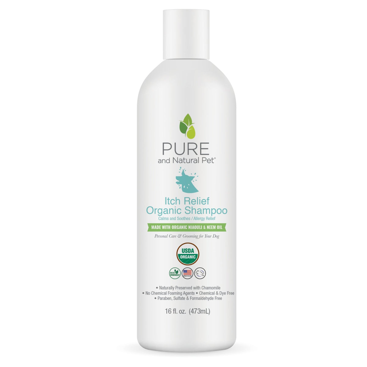 Itch Relief Organic Shampoo - Eva Pet - Pure and Natural Pet