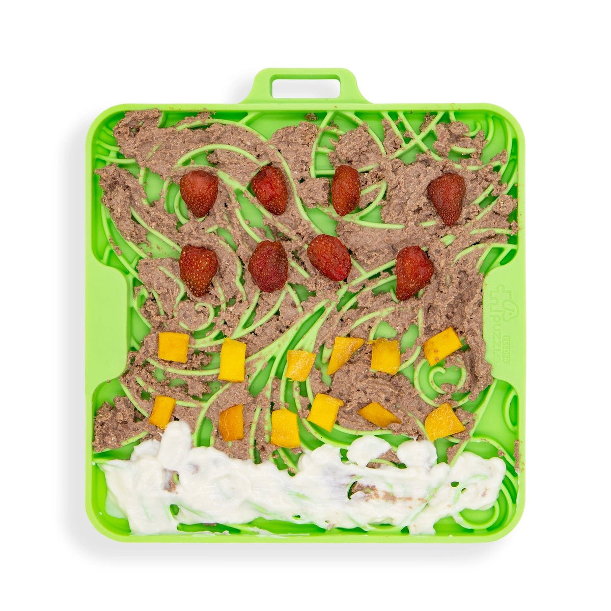 Puzzle Feeder Lick Mat For Dog, Enrichment Green Mat - Eva Pet - Puzzle Feeder™