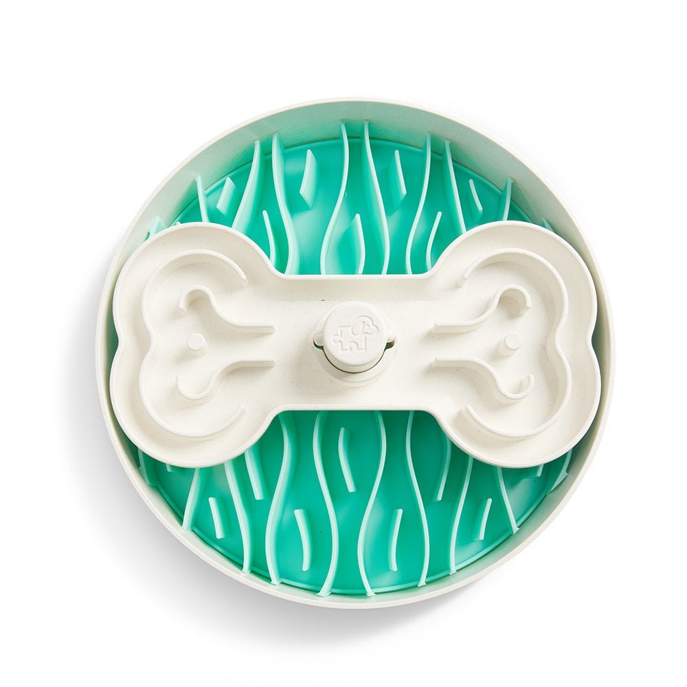 Puzzle Feeder™ Wave - Slower than a Slow Feeder - For Dogs (Green) - Eva Pet - Puzzle Feeder™