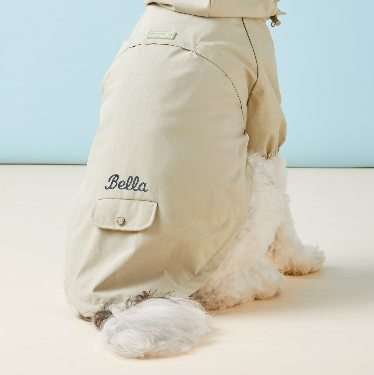 Sage Dog Raincoat - Eva Pet - The Foggy Dog