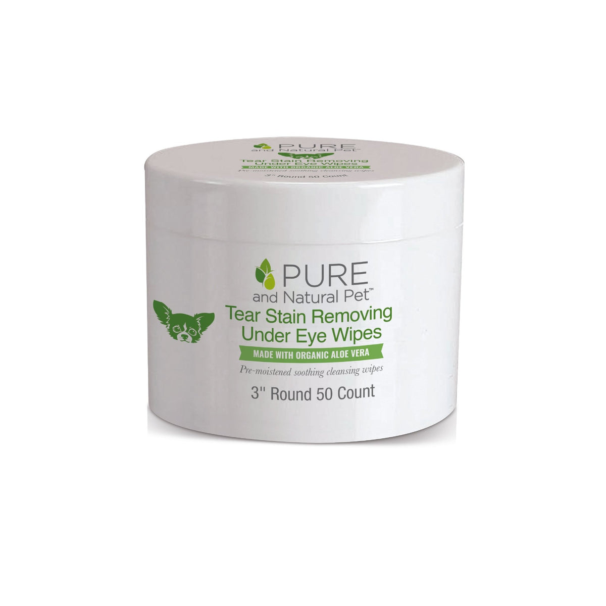 Tear Stain Removing Under Eye Wipes - Eva Pet - Pure and Natural Pet