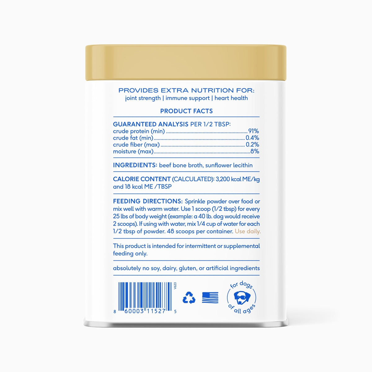 BEEF BONE BROTH - Eva Pet - Native Pet