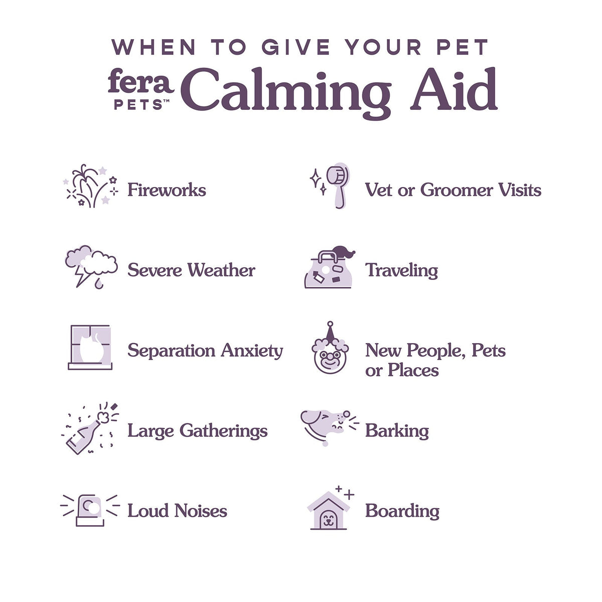 Calming Support for Dogs and Cats - Eva Pet - Fera Pet Organics