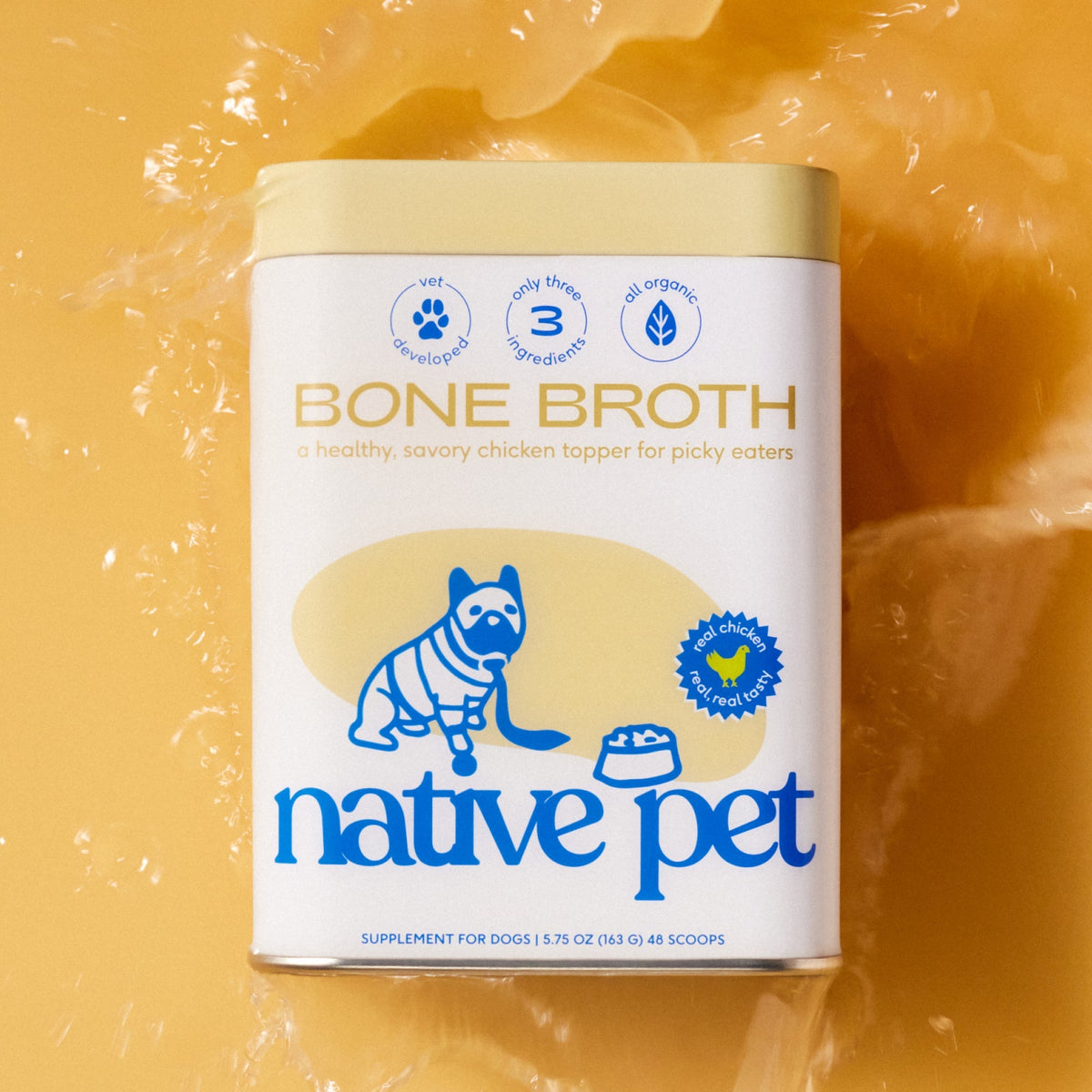 CHICKEN BONE BROTH - Eva Pet - Native Pet