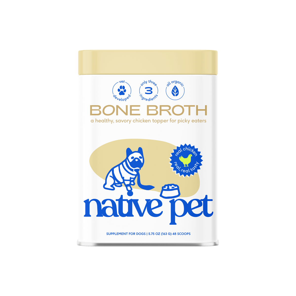 CHICKEN BONE BROTH - Eva Pet - Native Pet