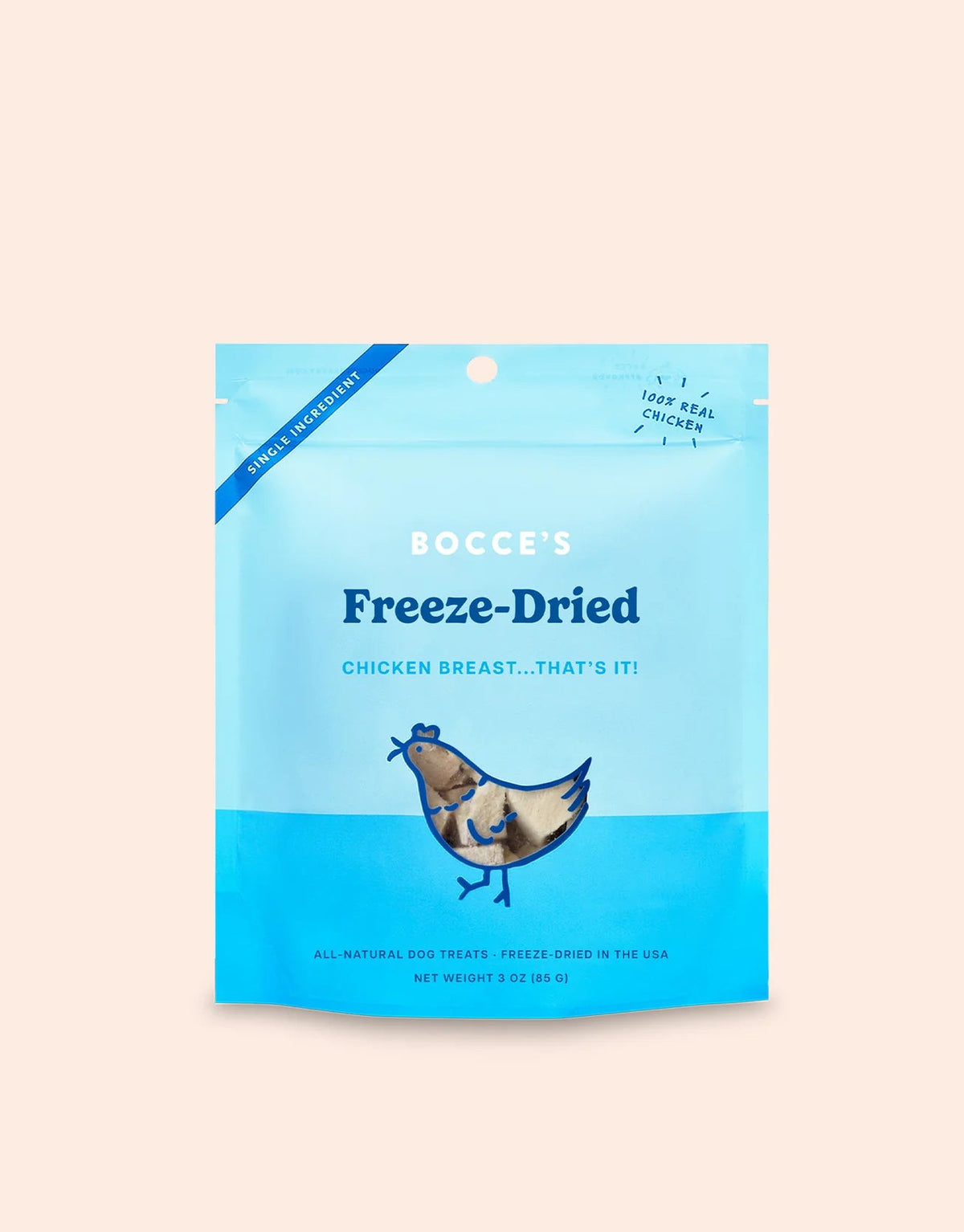 Chicken Breast Freeze - Dried - Eva Pet - Bocce's Bakery