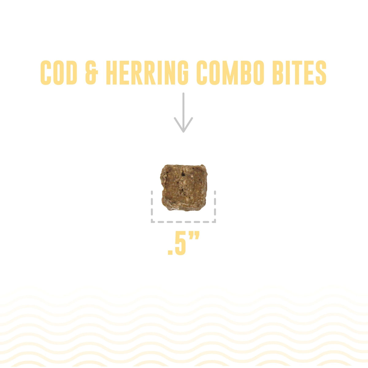 Cod & Herring Combo Bites Fish Dog Treats - Eva Pet - Icelandic+