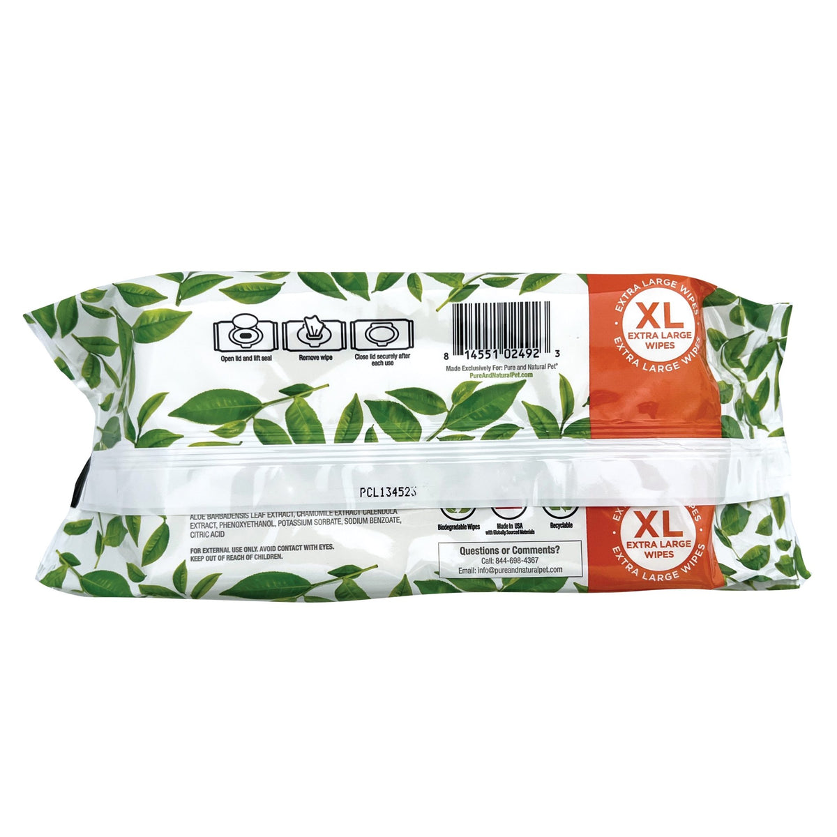 Grooming and Cleansing Wipes (Fragrance - Free) - Eva Pet - Pure and Natural Pet