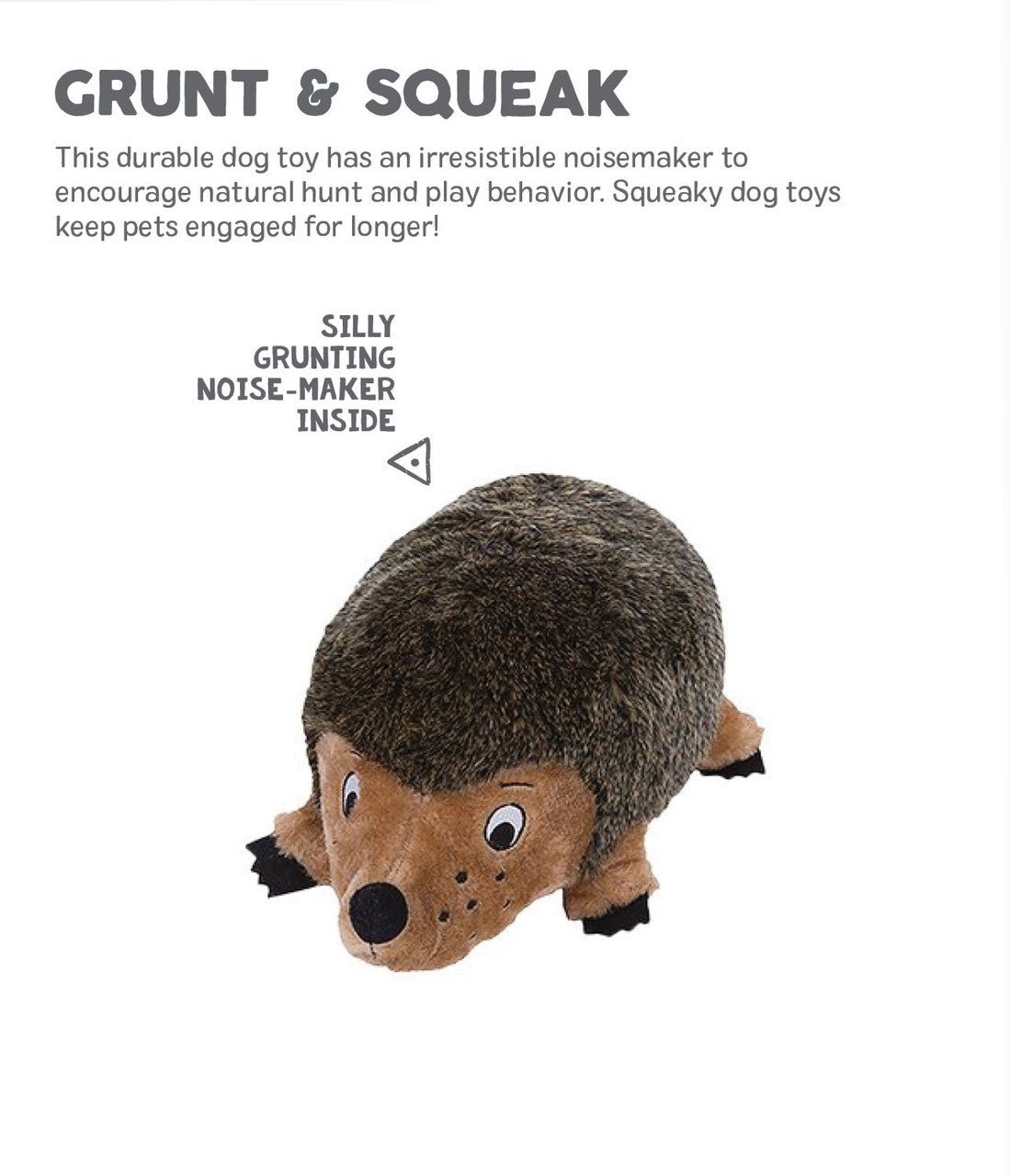 Hedgehogz Dog Toy - Eva Pet - Outward Hound