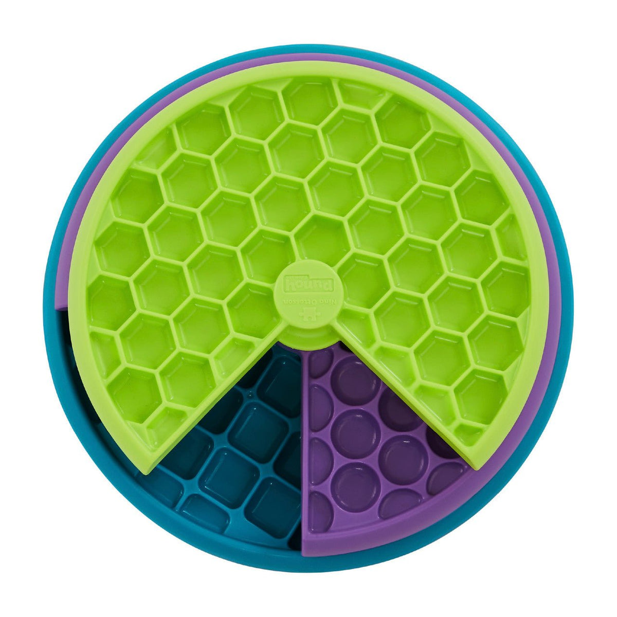 Lickin' Layers Dog Puzzle Game, Multi - Eva Pet - Outward Hound