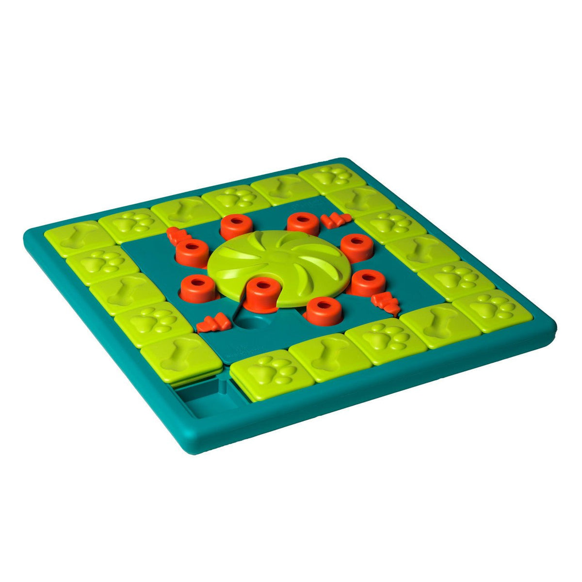 MultiPuzzle Interactive Dog Treat Puzzle Toy, Blue - Eva Pet - Outward Hound