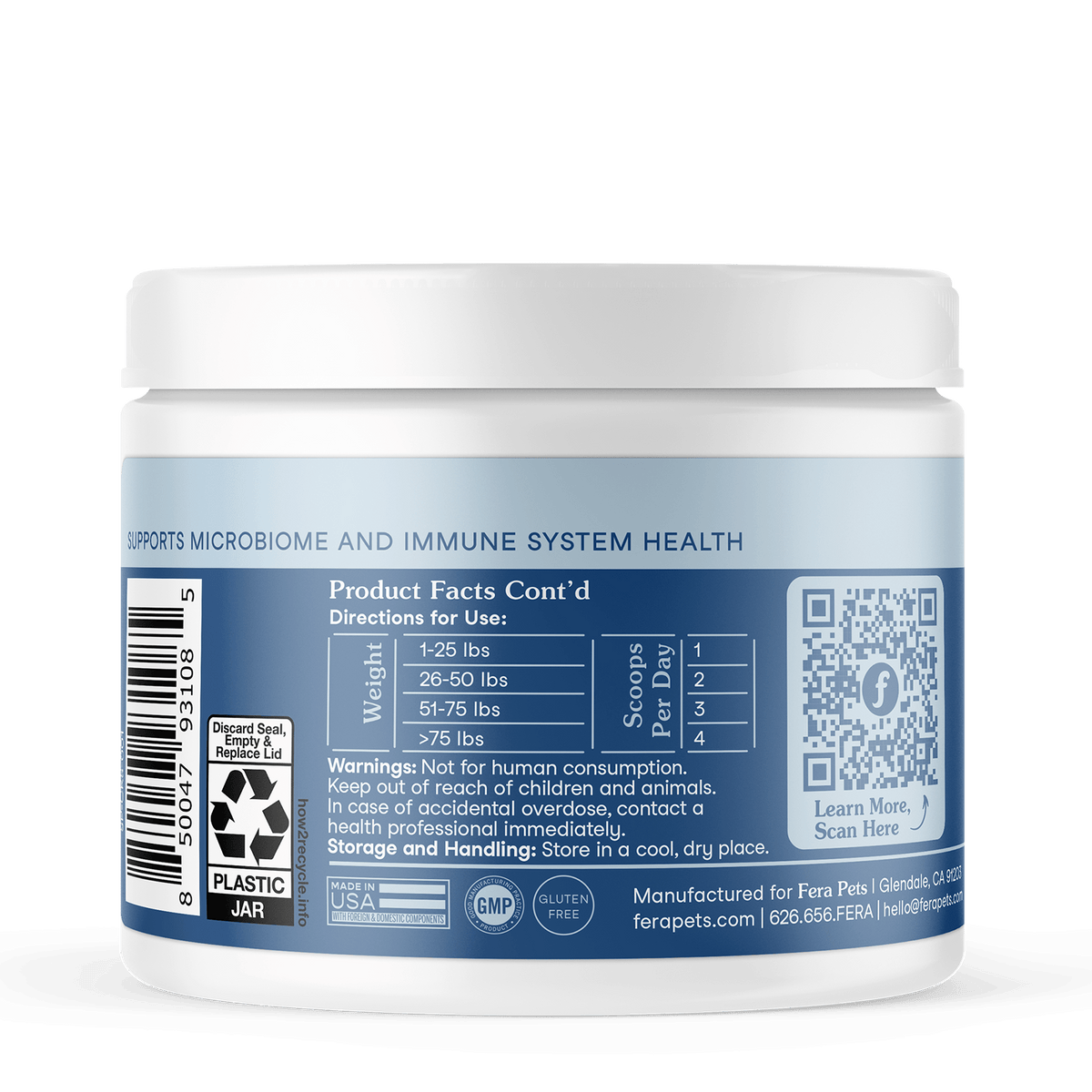 Postbiotics Plus - Eva Pet - Fera Pets