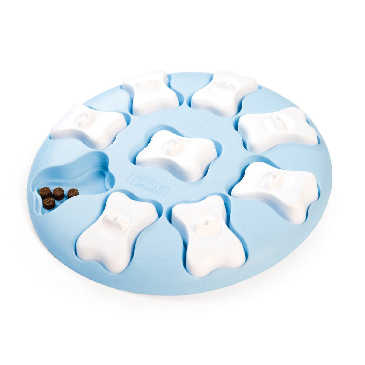Puppy Smart Interactive Treat Puzzle Dog Toy, Blue - Eva Pet - Outward Hound