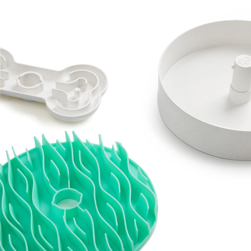 Puzzle Feeder™ Wave - Slower than a Slow Feeder - For Dogs (Green) - Eva Pet - Puzzle Feeder™