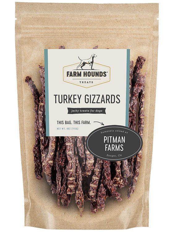 Turkey Gizzard Sticks - Eva Pet - Farm Hounds